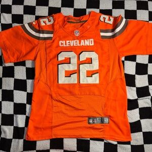 Nike Cleveland Browns Peppers #22 Orange NFL Jersey Size 44